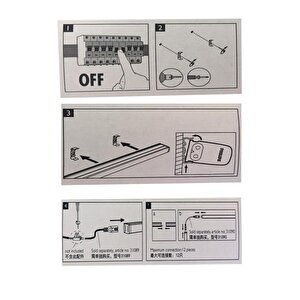 Philips 9w Linea Led Armatür 6500k Beyaz