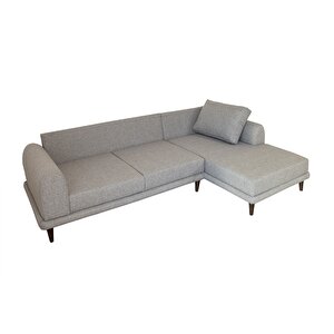 Nero Köşe Koltuk, Gri, 250x160, Sağ Köşe Gri