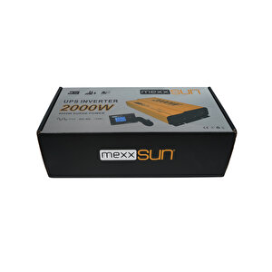 Mexxsun Tam Sinüs Ups (remote Ekran) 12v 2000w