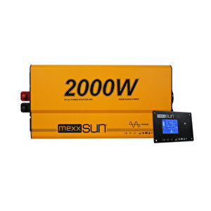 Mexxsun Tam Sinüs Ups (remote Ekran) 12v 2000w