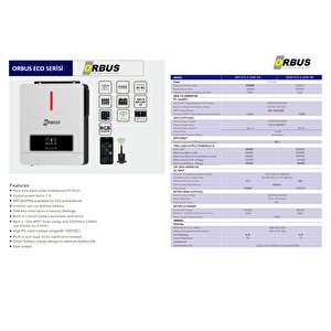 Eco 6.2 Kw 48 V Mppt Akıllı İnverter