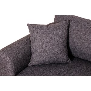Nero Köşe Koltuk, Koyu Gri, 250x160, Sol Köşe
