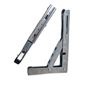 Şen Metal Mandallı Katlanabilir Masa Konsolu Çinko 40 Cm (1çift)
