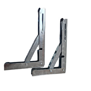 Şen Metal Mandallı Katlanabilir Masa Konsolu Çinko 40 Cm (1çift)