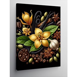 Kanvas Tablo Doğa Çiçekleri 100x140 cm