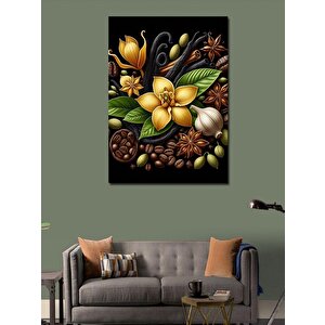 Kanvas Tablo Doğa Çiçekleri 100x140 cm