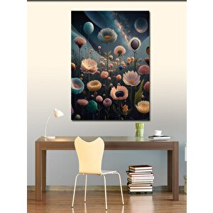 Kanvas Tablo Renkli Çiçekler 100x140 cm