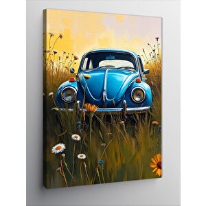 Kanvas Tablo Papatya İçindeki Vosvos 70x100 cm