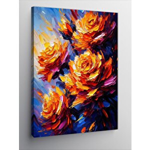 Kanvas Tablo Çiçek Patlaması 100x140 cm