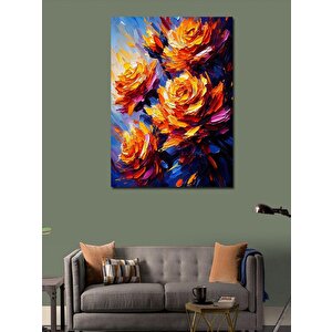 Kanvas Tablo Çiçek Patlaması 100x140 cm