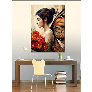 Kanvas Tablo Çiçek Perisi 100x140 cm