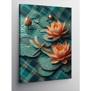 Kanvas Tablo Lotus Çiçekleri