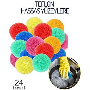 Transformacion Örgülü Bulaşık Pedi Teflon Yüzey Ave Design 24 Lü 718626