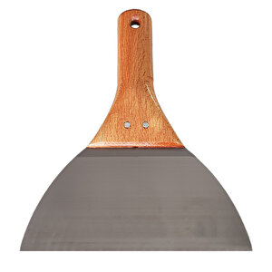 Paslanmaz Çelik Ispatula 18cm Restoran Mutfak Gıda Aşcı Pasta Hamur Tava Spatulası