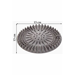 Süzgeçli Silikon Lavabo Ve Küvet Tıkacı Yuvarlak Lavabo Tıkacı Süzgeç Banyo Tıpa Banyo Süzgeç