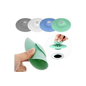Lavabo Tıpası Ve Süzgeç Silikon Lavabo Süzgeci Tıkanma Önleyici