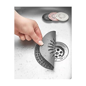 2 Adet Yuvarlak Renkli Silikon Süzgeç, Lavabo Ve Küvet Süzgeci, Lavabo Tıkacı, Düzenleyici