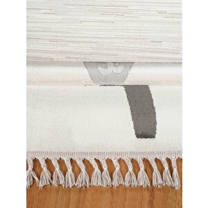 Bercario Kids 9272 Ayıcıklı Hayvan Figürlü Dokuma Çocuk Odası Yumuşak Bebek Odası Halısı 160x230 cm