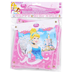 Pri̇ncess Happy Bi̇rthday Banner