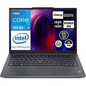 Thinkpad E14 Gen 5 Intel Core I5-1335u 40gb 2tb Ssd 14" Wuxga Freedos Taşınabilir Bilgisayar 21jls20mtx 009