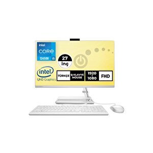 Ideacentre 3 27iap7 I5-12450h 8gb 1tb Ssd Fdos 27" Fhd Aio Pc F0gj00gstx 004