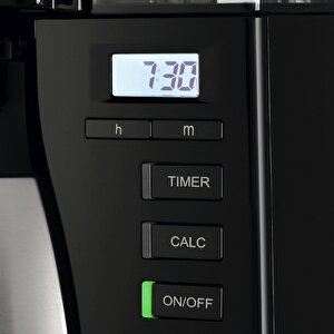 Melitta Look V Therm Tımer (termoslu & Zaman Ayarlı) Filtre Kahve Makinesi Siyah