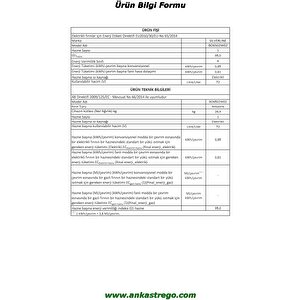 Silverline Bo6502w02 - Cs5335w01 Beyaz Cam 2'li Ankastre Set