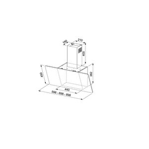 Fpj 915 V Wh/ss Davlumbaz Fhns 705 4g Tc Wh C Ocak Fsl 86 H Wh Fırın Beyaz Ankastre Set