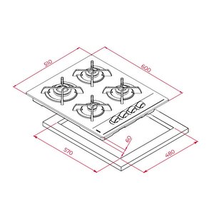 Teka Ankastre Set Siyah ( Hak 625 Bk-gbc 64002 Kbc Bk-atv 60 Bk )