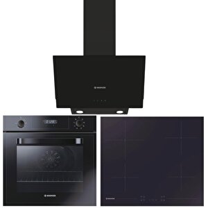 Ankastre Set Siyah ( Hh 64 Ccb- Hdg6c2gbtk-hot 3051 Bi/e )