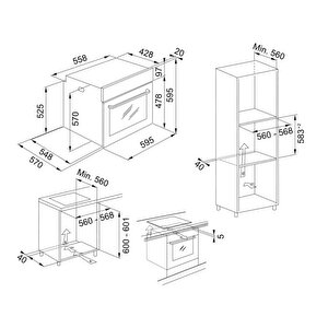 Franke Inox Ankastre Set (fdl 6165 Xs-fsl 82 H Xs-fhnl 604 4g Xs E)