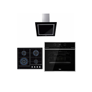 Siyah Steakmaster Set ( Dlv 68660 Bk - Gzc 64320 Xbc - Steakmaster Fırın )