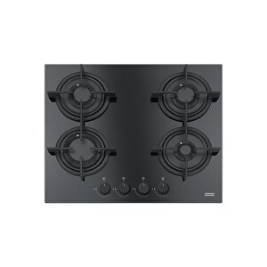 Crystal Line Fhcr 604 4g He Bk C Cristallo Nero Ankastre Ocak Siyah