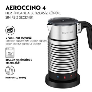 Aeroccino 4 4194 Süt Köpürtücü (titan)