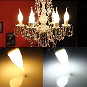 7w Led Kıvrık Buji Ampul Günışığı E14 Cat Ct-4080g