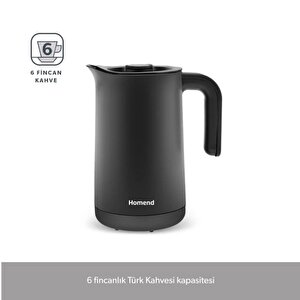 Smart Royaltea Plus 2 In 1 Otomatik Çay Ve Türk Kahve Makinesi Wifi Mat Siyah