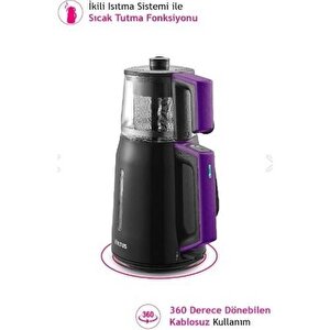 Altus Çay Makinesi Siyah Plastik Gövde
