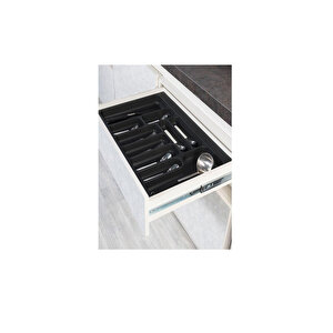 Plastik Kaşıklık 60 Cm - Antrasit Endüstriyel + Poşet