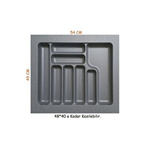 Çekmece İçi Plastik Kaşıklık 54x49 Cm S-2287