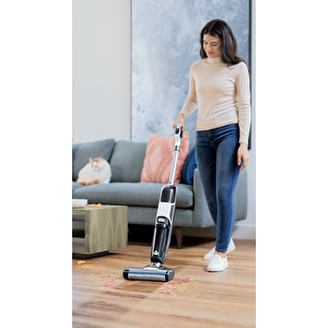 Crosswave Hf3 Cordless Select Yüksek Vakumlu Kablosuz Sert Zemin Süpürme Ve Silme Makinesi