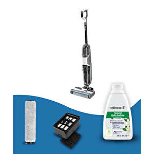 Crosswave Hf3 Cordless Pro Yüksek Vakumlu Kablosuz Sert Zemin Süpürme Ve Silme Makinesi