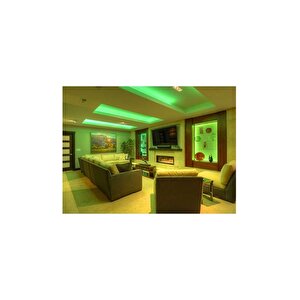 Şerit Led 10 Çip Yeşil 5 Metre İç Mekan Ct-4483
