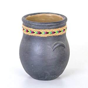 Küp Beton Saksı 12x20.5 Cm