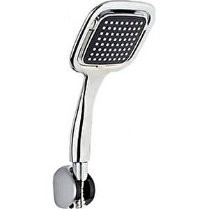 Wuvera Siyah Kare Banyo Duş Başlığı