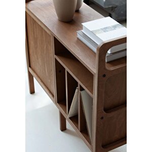 Eleganza Ahşap, Dolap Ve Konsol, 100x90, Tik Renk, Cpt4679-100