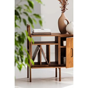 Eleganza Ahşap, Dolap Ve Konsol, 100x90, Tik Renk, Cpt4679-100
