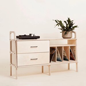 Radura Masif Ahşap, Dolap Ve Konsol, 140x90, Natural Renk, Cpt4698-140