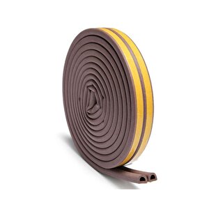 Kapı Pencere Soğuk Izolasyon Bandı Fitili 1x2=2 Metre (kahverengi)