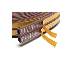 Wuvera Kapı Pencere Soğuk Izolasyon Bandı Fitili 1x2=2 Metre (kahverengi)