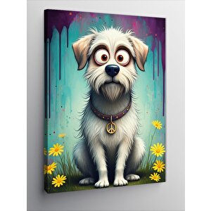 Kanvas Tablo Sevimli Köpek